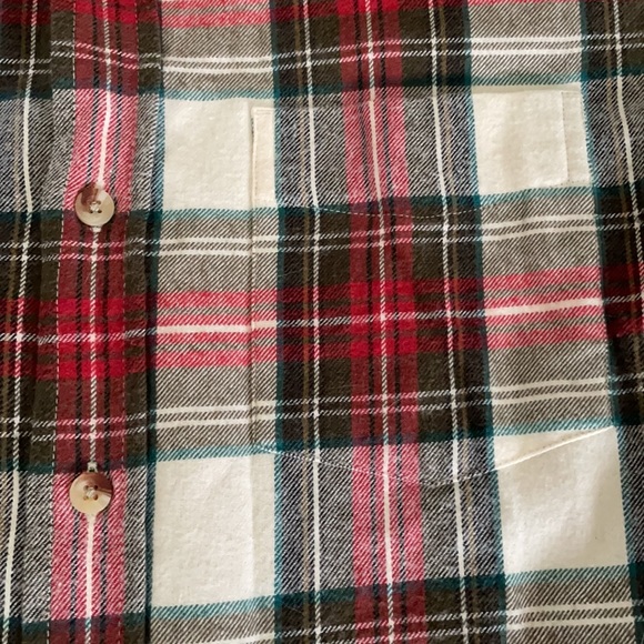 Red Head Button Down Flannel - Picture 2 of 5